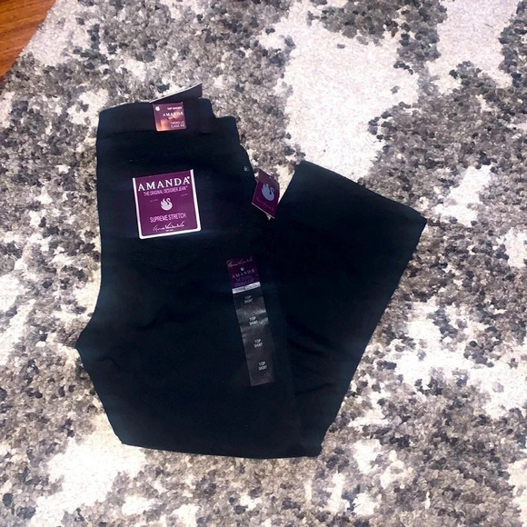 Petite Gloria Vanderbilt Amanda Classic Jeans size 10P short - Picture 4 of 6